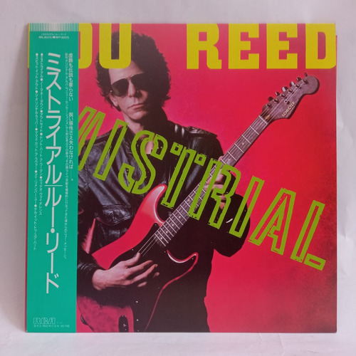 Lou Reed Mistrial Vinilo Japónes Obi Usado Musicovinyl