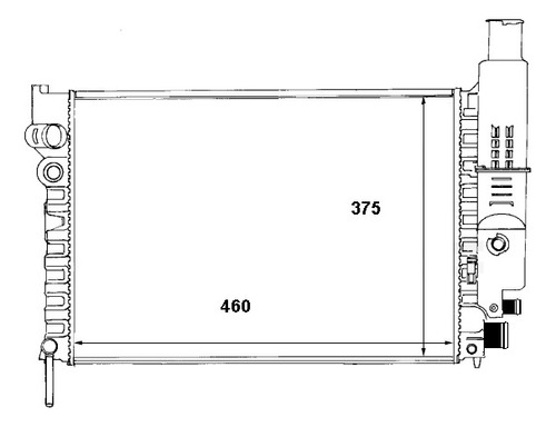 Radiador Peugeot 405 N 1.4 Gl