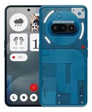 Nothing Phone (3a) 12gb Ram 256gb Rom Teléfono 5g Smartphone Snapdragon 7s Gen 3 Octa Core 6.77'' Amoled Pantalla 120hz 3000 Nits Nfc Bluetooth 5.4 Color Azul