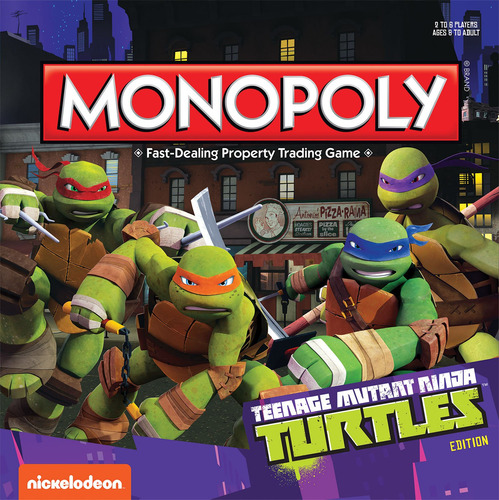 Juego De Mesa Monopoly Teenage Mutant Ninja Turtles Edition