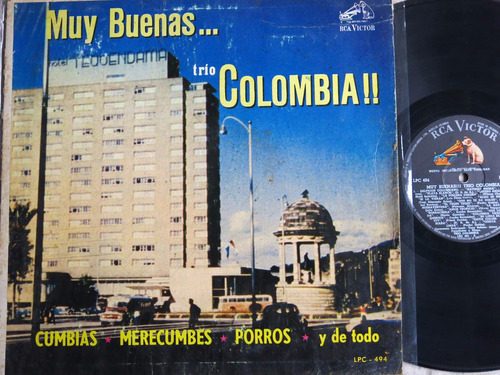 Vinyl Vinilo Lp Acetato Trio Colombia Cumbias Porros