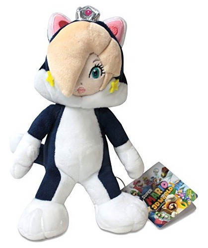 Sanei Super Mario Series 9 Cat Rosalina Plush Doll