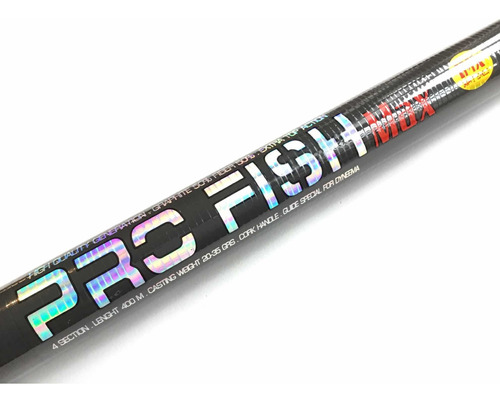 Caña Albatros Pro Fish Max 4m. / 100% Grafito / Pejerrey