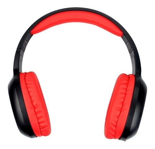 Audífonos Necnon NBH-04 PRO negro y rojo