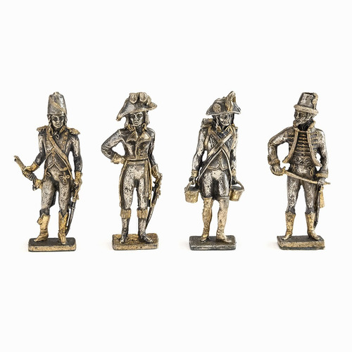 Figuras Del Ejército De Napoleón Miniaturas (lote X4)