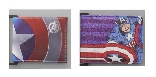 Billetera Capitán América - Modelos - Tienda Jesús María