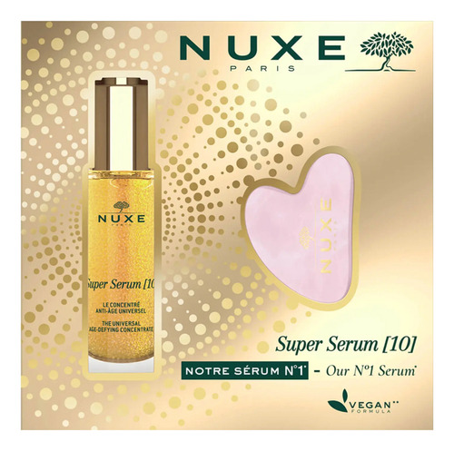 Nuxe - Super Serum 10 + Gua Sha De Obsequio Momento De Aplicación Día/noche Tipo De Piel Todo Tipo De Piel