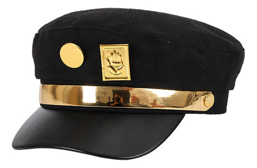 Gorra De Jotaro Kujo Jojo Bizarre Adventure Army Con Emblema