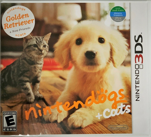 Nintendogs + Cats: Golden Retriever And New Friends World