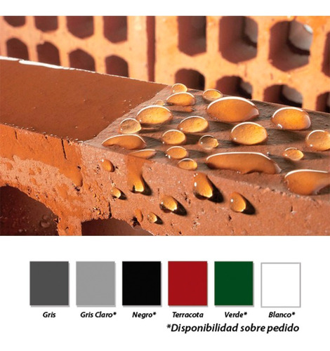 Imagen 2 de 5 de Pintura Impermeable A3p Utilcel De Color Cubeta 19 Lts