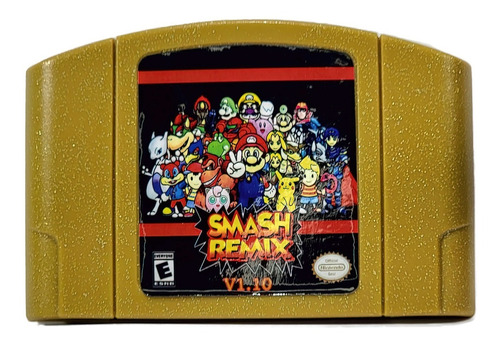 Smash Remix V1.10 Nintendo 64 Solo Conocedores Exclusivo 