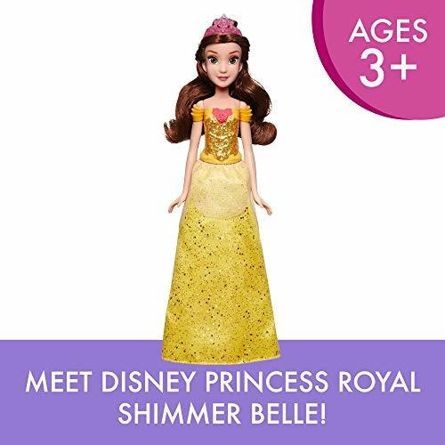 Imagen 3 de 7 de Princesa De Disney Shimmer Belle Muñeca De Moda