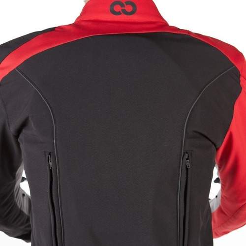 Campera Nto Softshell Race 3 Negro/rojo M - Bondio