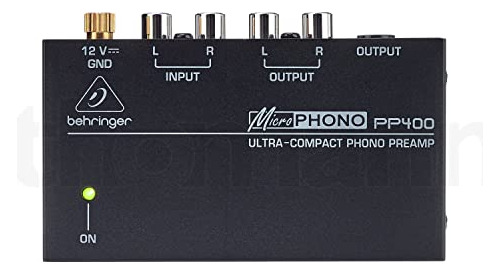 Microphono Pp400 Ultracompacto Preamplificador De Fono, De P