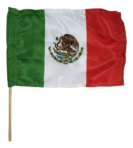 5 Bandera Mexico Escritorio 28x19cm Septiembre Fiestas