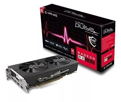 Placa De Vídeo Rx580 - Peça De Reposição - Placa De Dados (Usado)