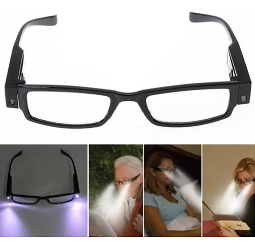 Marco Montura Lentes Gafas Con Luz Led Unisex