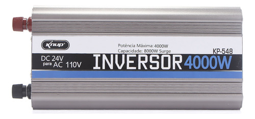 Inversor Tensão Veicular 4000w Senoidal Modificada 12v 110v