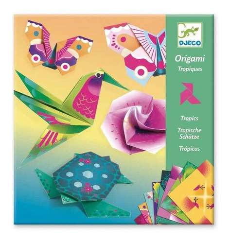 Origami Animales Y Plantas Tropicales Djeco Cadaques Kids