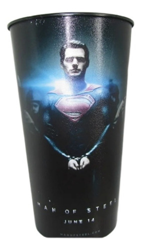 Vaso Gigante De Coleccion Superman 3 Man Of Steel Wyc