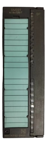 Siemens Sm331 Ai 8x12bit, 6es7 331-7kf02-0ab0 Usado. (Usado)