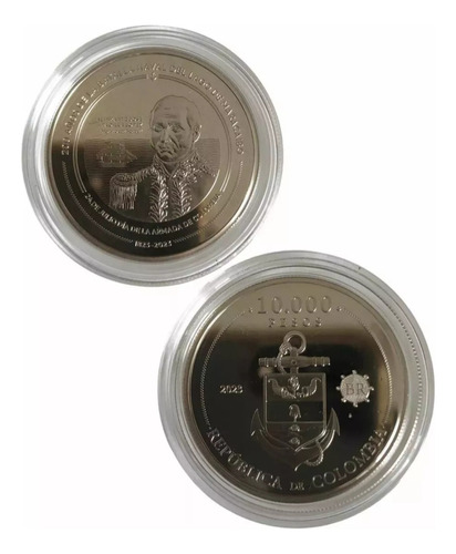 Moneda Conmemorativa 10.000 Batalla De Maracaibo 