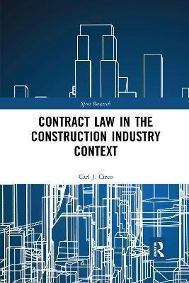 Libro Contract Law In The Construction Industry Context -...