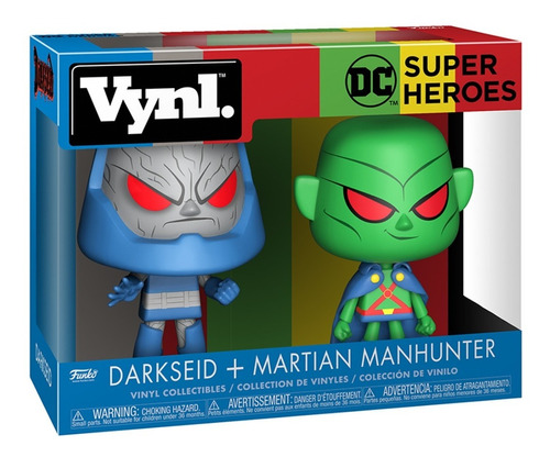 Figuras Coleccionables Funko Vynl Darkseid Martian Manhunter