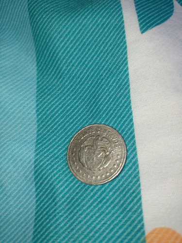 Moneda De 20 Centavos De Pesos Colombianos De 1956