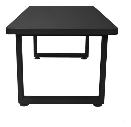 Mesa De Centro Acero Modelo Vallarta By Promobel Color Negro