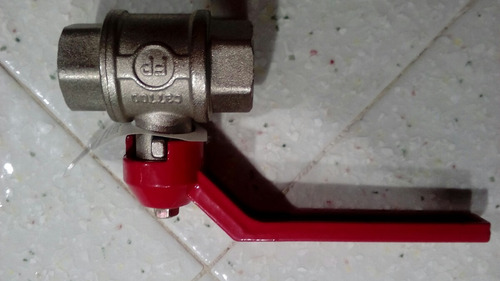 Fundición Pacifico Llave De Paso 1/2 Original Reforzada