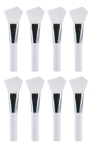 comprar Brocha Corta Para Mascarilla De Silicona, 8 Unidades