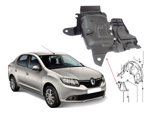 Cubierta Rueda Distribución Motor Izq. Renault Symbol 14-17