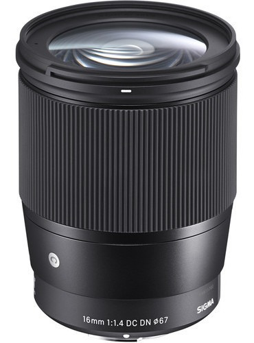 Imagem 2 de 5 de Objetiva Sigma 16mm F/1.4 Dc Dn Contemporary Para Sony E