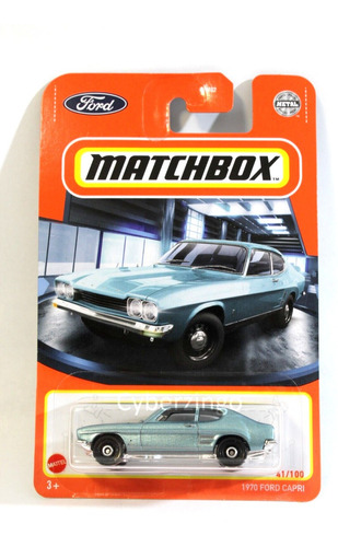 Matchbox # 41/100 - 1970 Ford Capri - 1/64 - Hfp28