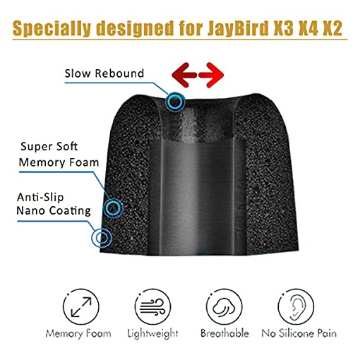 Puntas De Espuma Viscoelástica Auriculares Jaybird Ser...