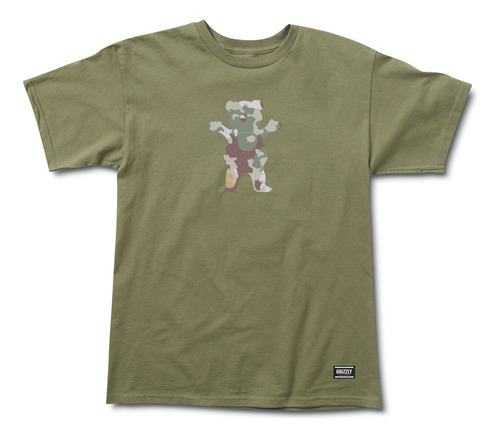 Polera Grizzly Camoflauge Lodge - Verde