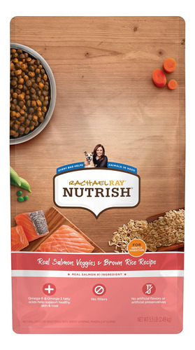 Rachael Ray Nutrish Real Salmon, Veggies & Brown Rice Recipe
