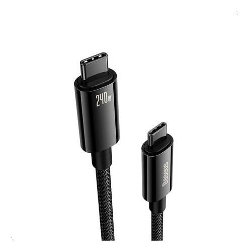 Cable Carga Rapida Baseus 240w Usb Tipo C A C De 2 Metros