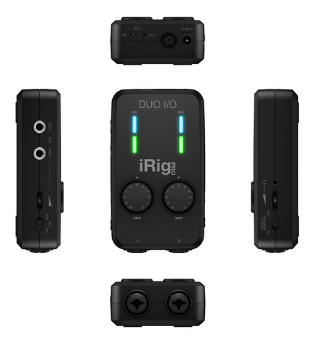Imagen 3 de 3 de Interfaz de audio IK Multimedia iRig Pro Duo I/O 100V/240V negra
