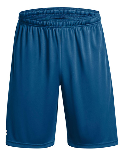 Shorts Ua Tech Wordmark Azul Para Hombre Under Armour