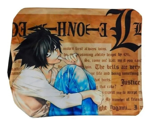 Funda De Almohada Death Note L De Excelente Calidad