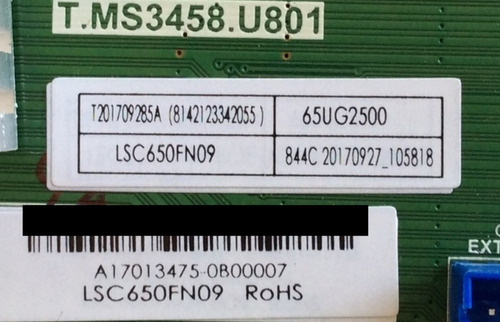 Main / Haier / 8142123342055 / A17013475 / T.ms3458.u801 (Usado)