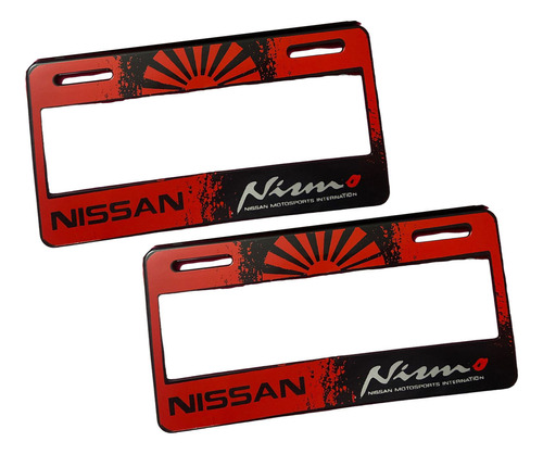 Porta Placas Nissan Japan Sentra Versa Xtrail Universal