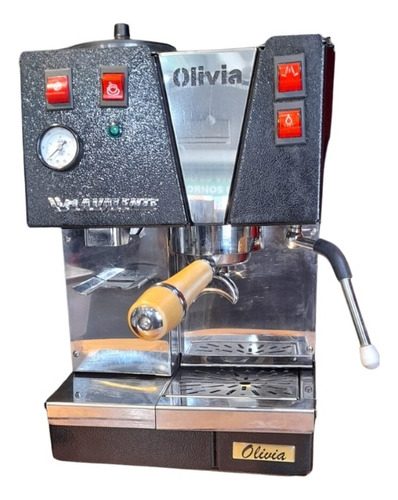 Cafetera Industrial Eléctrica La Valente Olivia 2l 220v Color Negro