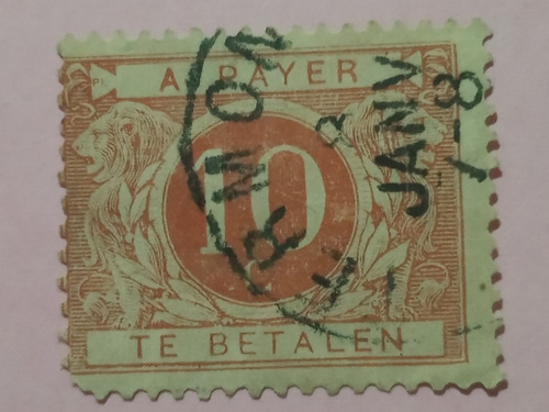 Belgica Estampilla Impuesto 1922-38 Yvert 4
