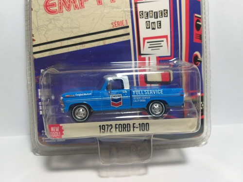 Ford F-100 1972 Greenlight 2016 Escala 1/64. Lacrada. Top