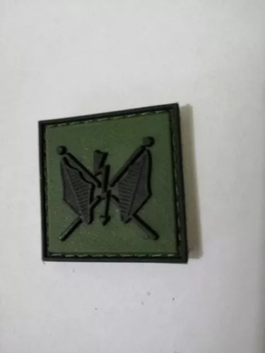 Insignia De Pvc Transmisiones Ejercito