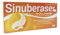 Comprar Sinuberase Bacillus Coagulans 1 Millón Ufc Caja 48 Comprimid