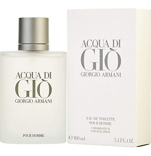 Perfume Original Giorgio Armani Acqua Di Gio 3.4 Caballero